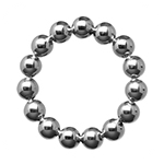 Meridian Stainless Steel Beaded Cock Ring