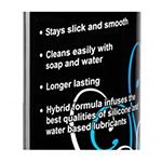 Passion Hybrid Water and Silicone Blend Lubricant (8 oz)