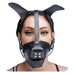 Puppy Play Hood and Breathable Ball Gag