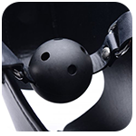 Puppy Play Hood and Breathable Ball Gag