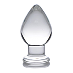 Molten Wide Glass Butt Plug