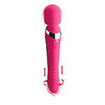 Ultra Thrusting and Vibrating Silicone Wand