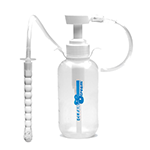 Pump Action Enema Bottle with Nozzle