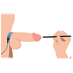 Amplifier Cock and Ball Strap with Penis eStim