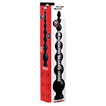 Hosed 19 Inch Graduated Bead Anal Snake