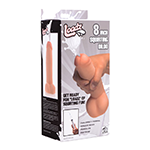 Realistic Dual Density 8 Inch Squirting Dildo