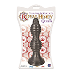 The Queen Ribbed Anal Plug