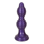 The Queen Ribbed Anal Plug