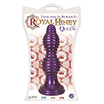 The Queen Ribbed Anal Plug