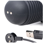 Power Pounder Vibrating and Thrusting Silicone Dildo