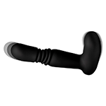 Silicone Thrusting Anal Plug With Remote Control