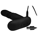 Silicone Thrusting Anal Plug With Remote Control