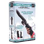 Mega-Pounder Hand-held Thrusting Silicone Dildo