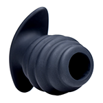 Hive Ass Tunnel Silicone Ribbed Hollow Anal Plug
