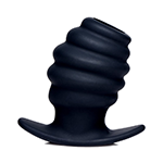Hive Ass Tunnel Silicone Ribbed Hollow Anal Plug
