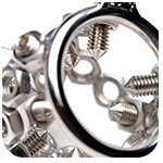 Bolted Chastity Cage with Spikes