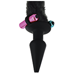 Cat Tail Anal Plug and Mask Set