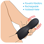 Vibrating Rechargeable Penis Pleaser
