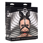 Dark Horse Pony Head Harness with Silicone Bit