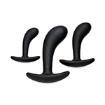 Dark Delights 3 Piece Curved Anal Trainer Set