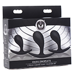Dark Droplets 3 Piece Curved Silicone Anal Trainer Set