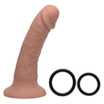 Seducer 7 inch Silicone Dildo with Harness