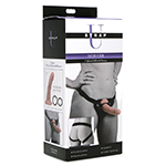 Seducer 7 inch Silicone Dildo with Harness