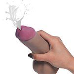 Dual Density Squirting Dildo - 7 Inch
