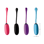 Remote Control 28X Silicone Plush Egg