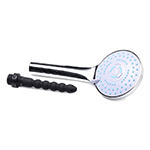 Shower Head with Silicone Enema Nozzle