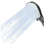 Shower Head with Silicone Enema Nozzle