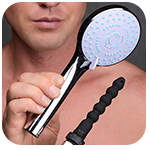 Discreet Silicone Shower Enema Set