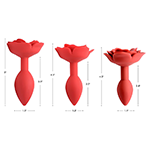 Booty Bloom Silicone Rose Anal Plug