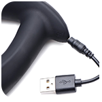 E-Stim Pro Silicone Vibrating Prostate Massager with Remote