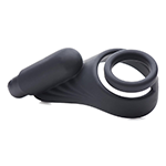 7X Silicone C-Ring with Vibrating Taint Stimulator