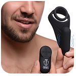 7X Silicone C-Ring with Vibrating Taint Stimulator
