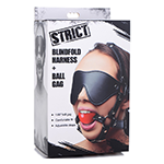 Blindfold Harness and Ball Gag