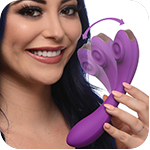 Pose Plus 10X Pulsing Bendable Silicone Vibrator