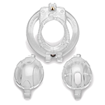 Lockdown Customizable Chastity Cage - Clear