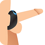10X Dual Stim Silicone Cock Ring