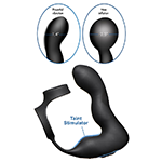 10X Inflatable and Vibrating Prostate Plug