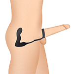 10X Inflatable and Vibrating Prostate Plug