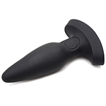 25X Pulsing and Vibrating Silicone Plug with Remote