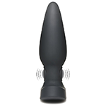 25X Pulsing and Vibrating Silicone Plug with Remote
