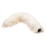 Interchangeable Fox Tail Vibrating Anal Plug (2 Colors)