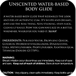 Jizz Unscented Water-Based Lube - 16 oz.