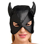 Fetish Hood with Horns