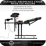 Ultimate Obedience Chair with Sex Machine