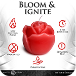 Flaming Rose Drip Candle