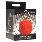 Flaming Rose Drip Candle
